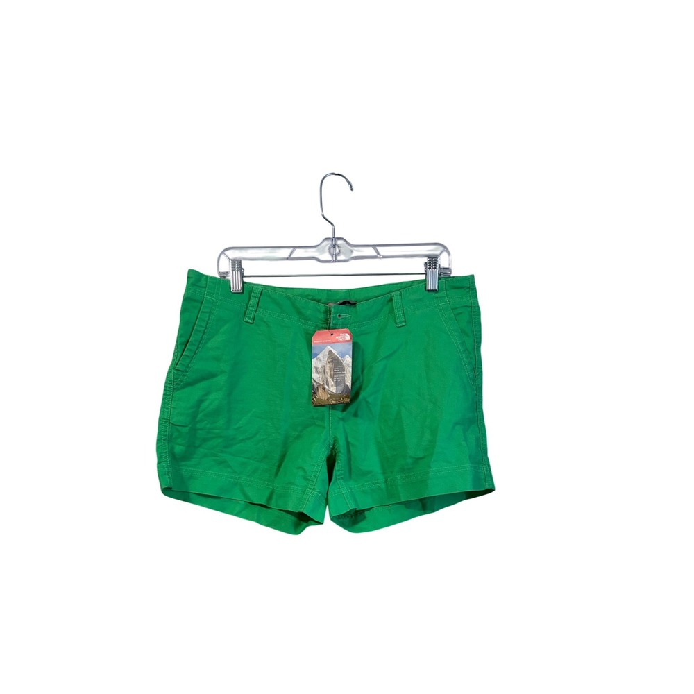 The North Face Womens Green Hiking Shorts Size 10‎ NWT